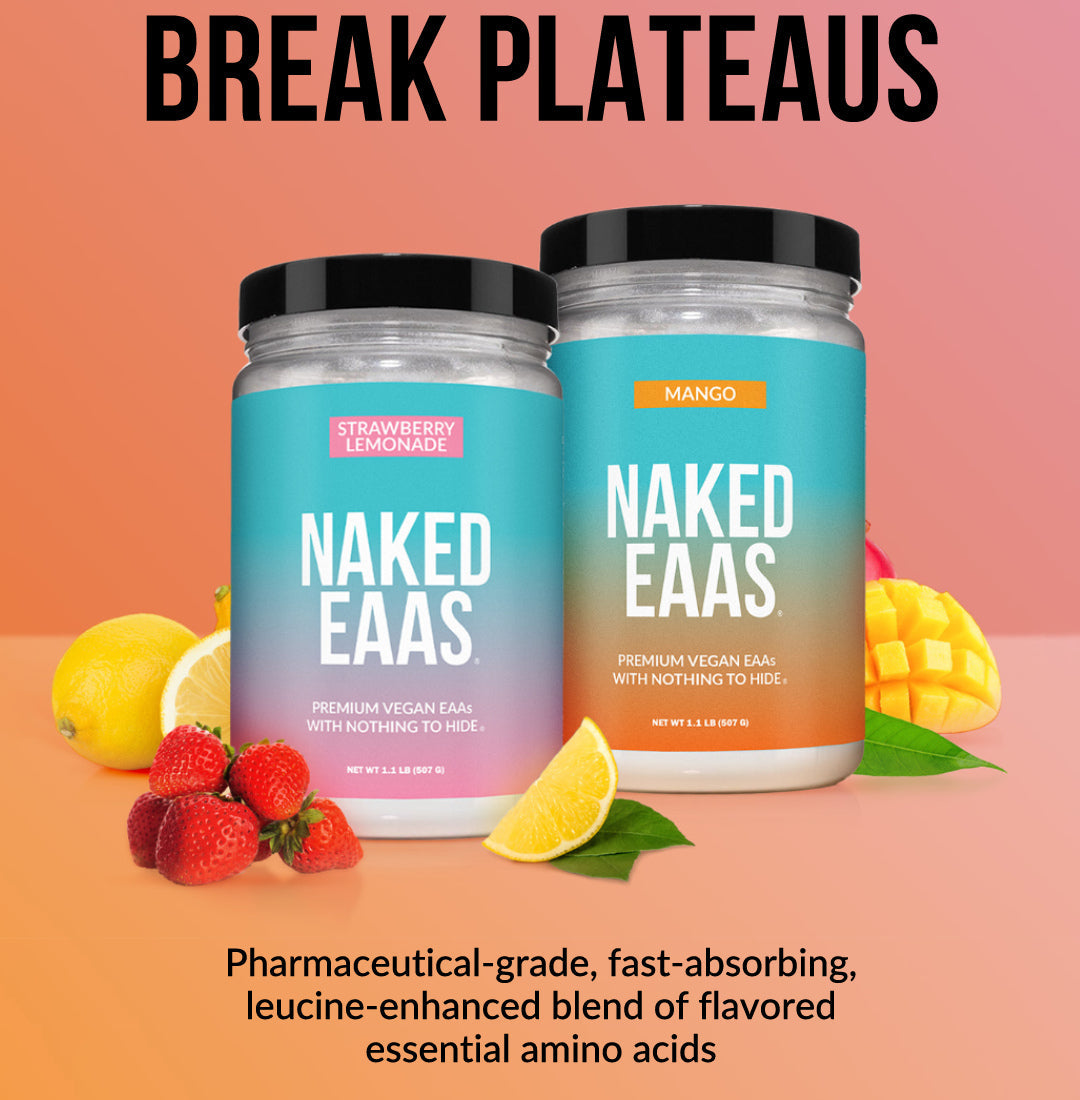 Strawberry Lemonade Essential Amino Acids Supplement - Strawberry EAA for Easy Workout Drink Mixing