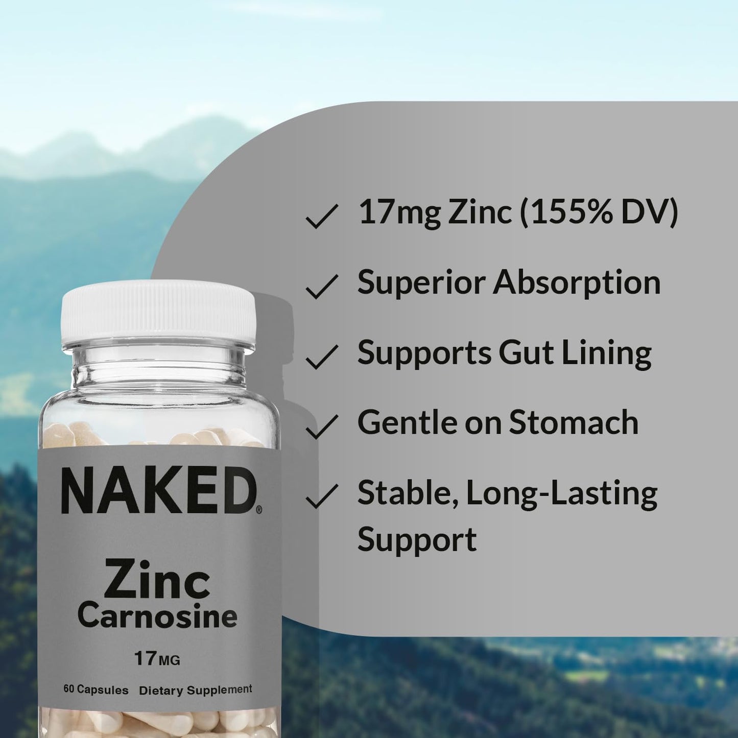 Daily Zinc Supplement - Zinc for Straightforward Everyday Nutrition