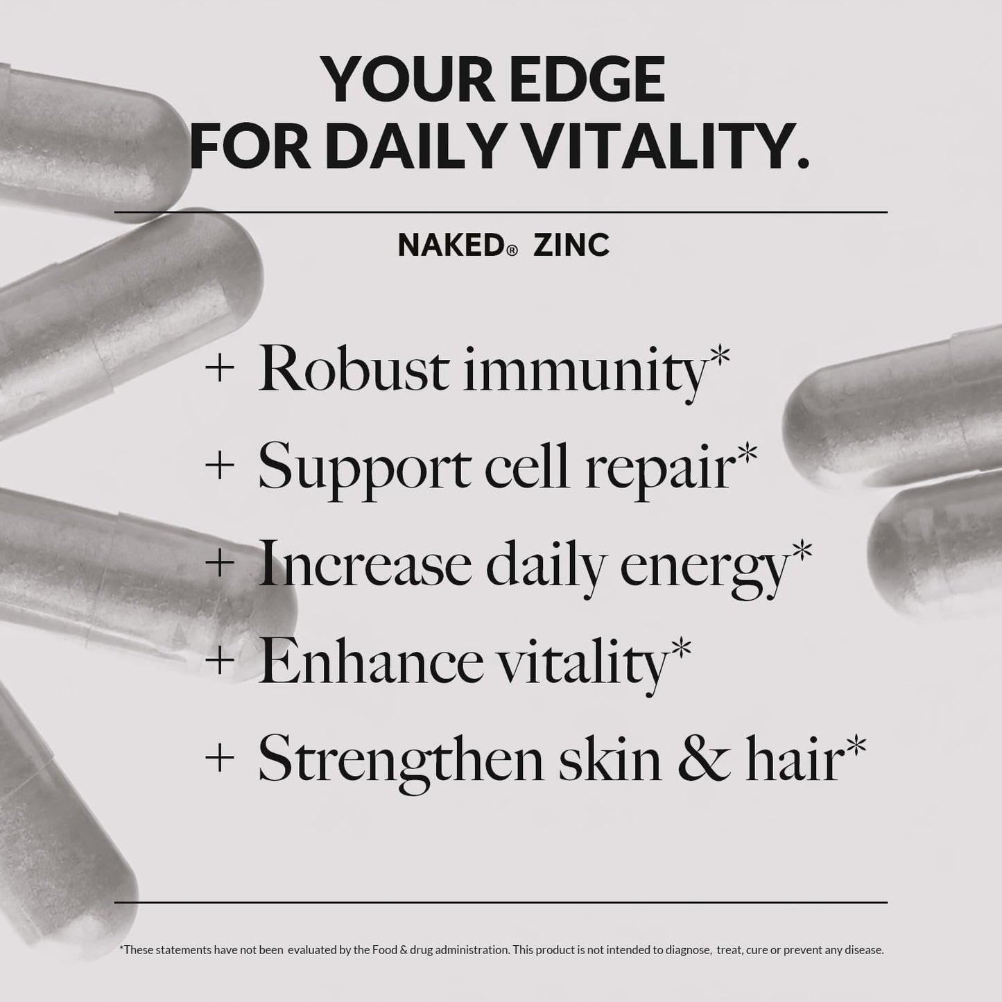 Daily Zinc Supplement - Zinc for Straightforward Everyday Nutrition