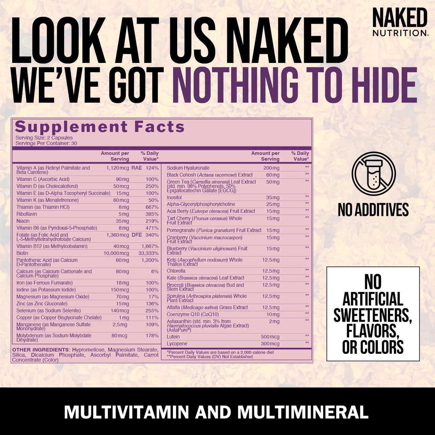 Multivitamin for Women - Womens for Straightforward Everyday Nutrition