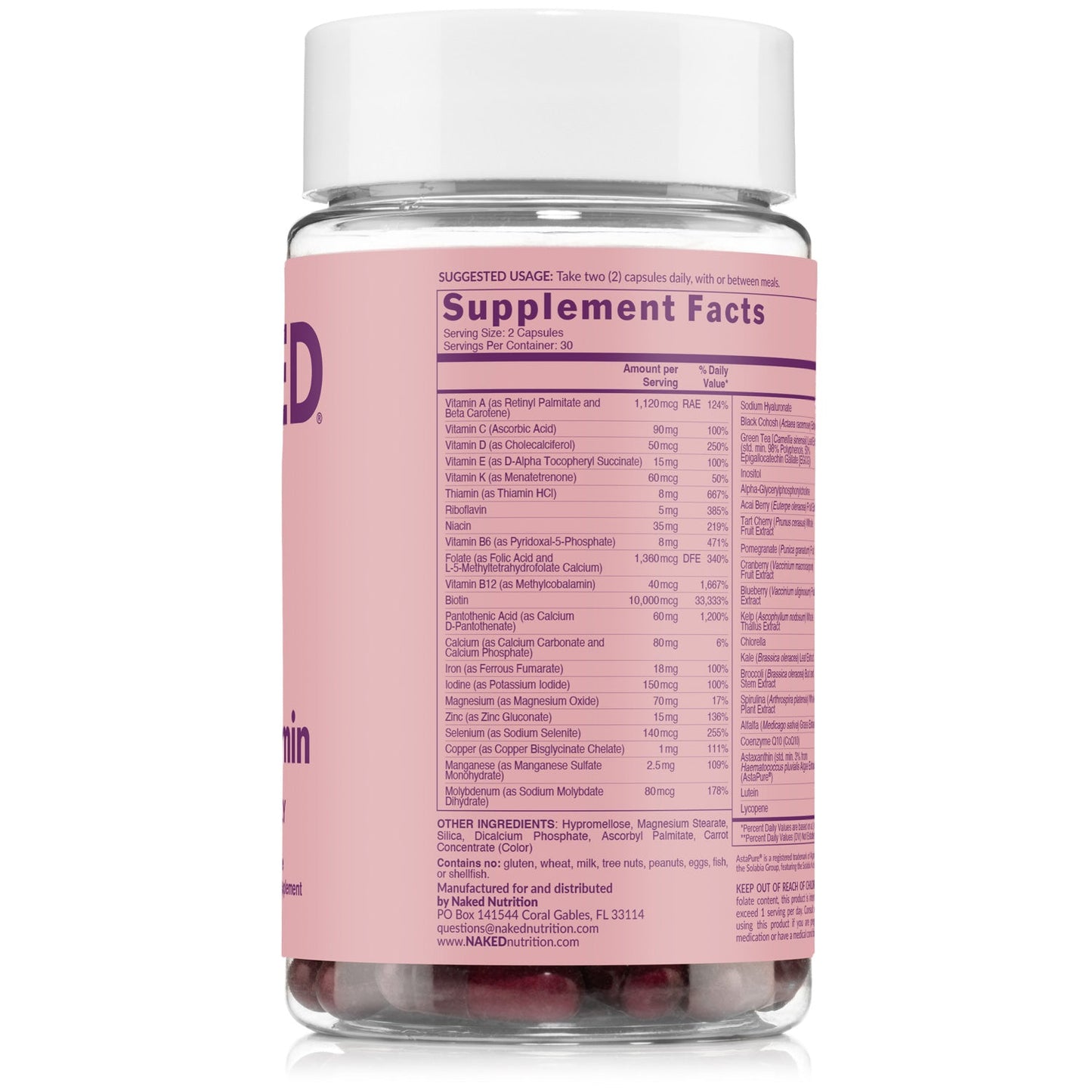 Multivitamin for Women - Womens for Straightforward Everyday Nutrition
