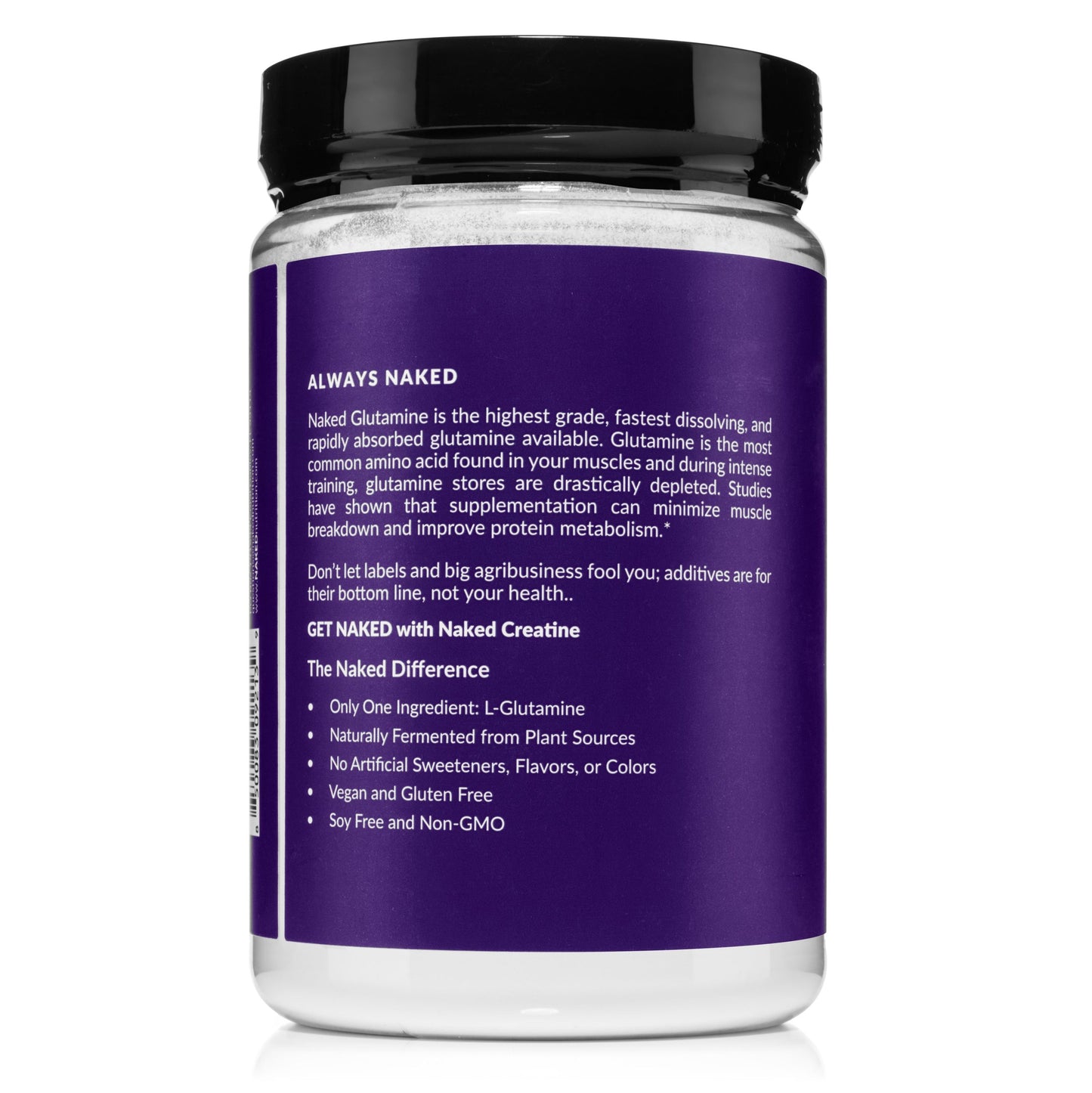 Glutamine Powder - 1.1LB for Easy Workout Drink Mixing