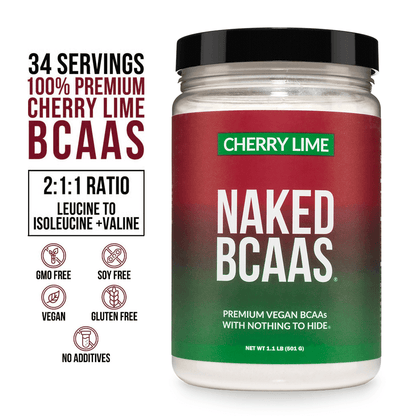 Cherry Lime Branched Chain Amino Acids - Cherry Lime BCAA for Easy Workout Drink Mixing