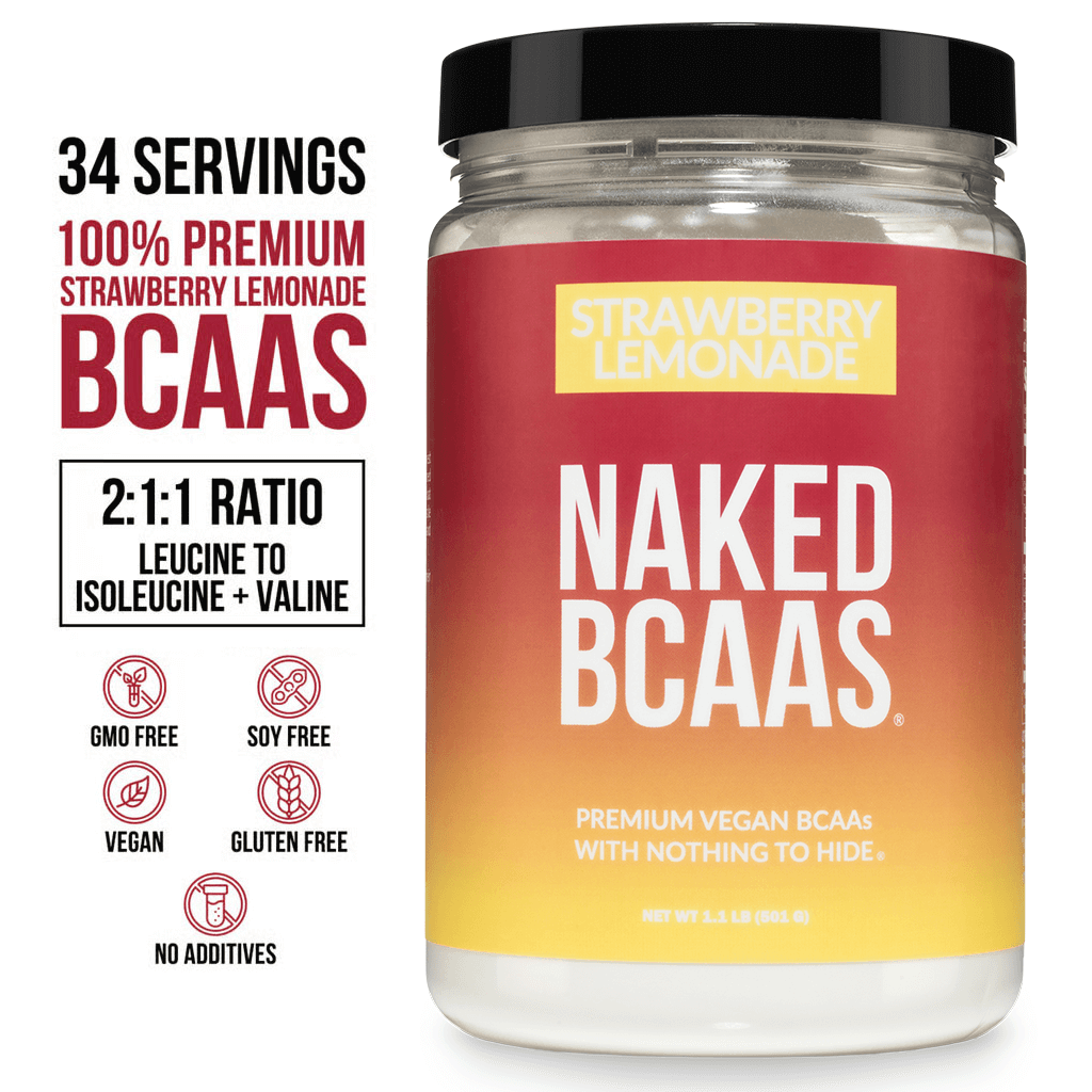 Strawberry Lemonade Branched Chain Amino Acids - Strawberry Lemonade BCAA for Easy Workout Drink Mixing