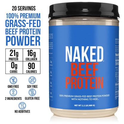 Beef Protein Powder - Unflavored for Smooth Everyday Protein Shakes