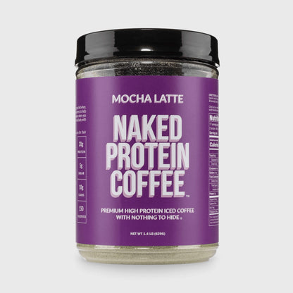 Mocha Latte Protein Iced Coffee - Mocha Latte for Convenient Coffee and Protein Drinks