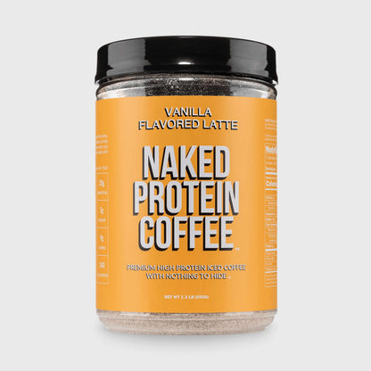Vanilla Latte Protein Iced Coffee - Vanilla Latte for Convenient Coffee and Protein Drinks