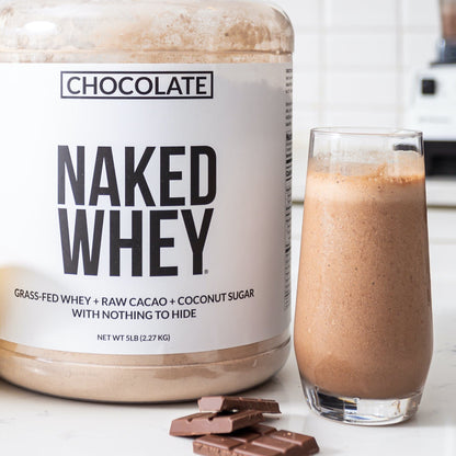 Chocolate Whey Protein Powder 1lb - Chocolate for Smooth Everyday Protein Shakes