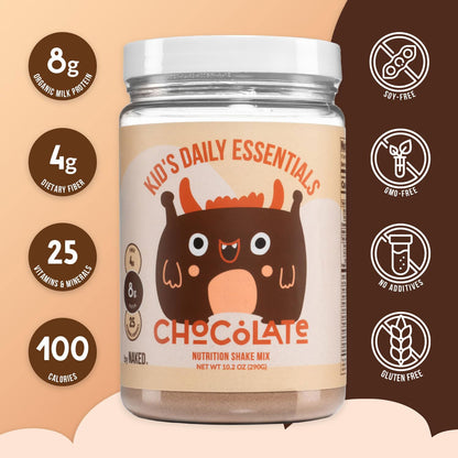 Kids Nutrition Shake - Chocolate Formula for Convenient Everyday Kids Nutrition