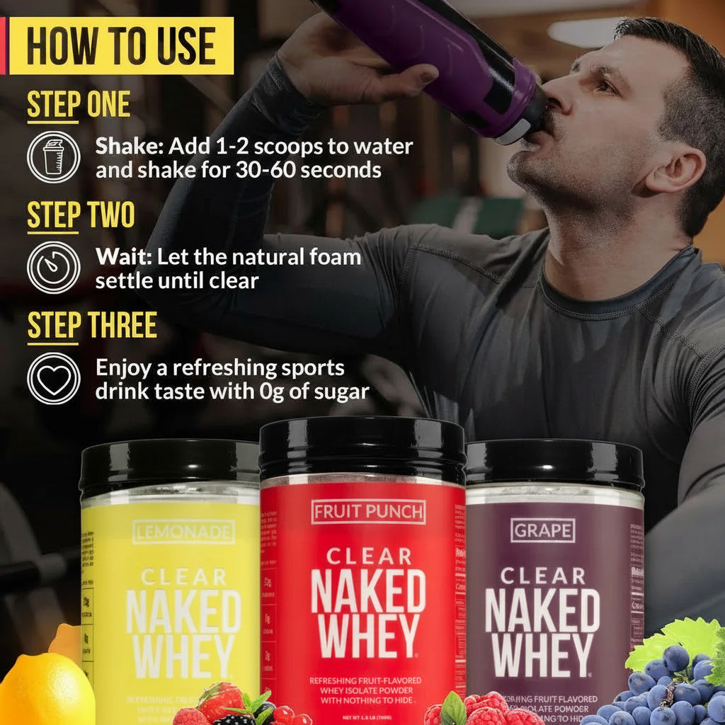 Fruit Punch Whey Protein Isolate - Fruit Punch for Simple Everyday Nutrition Routines