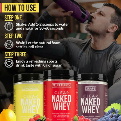 Grape Whey Protein Isolate - Grape for Simple Everyday Nutrition Routines