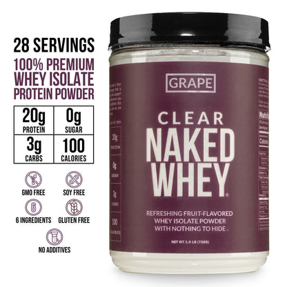 Grape Whey Protein Isolate - Grape for Simple Everyday Nutrition Routines