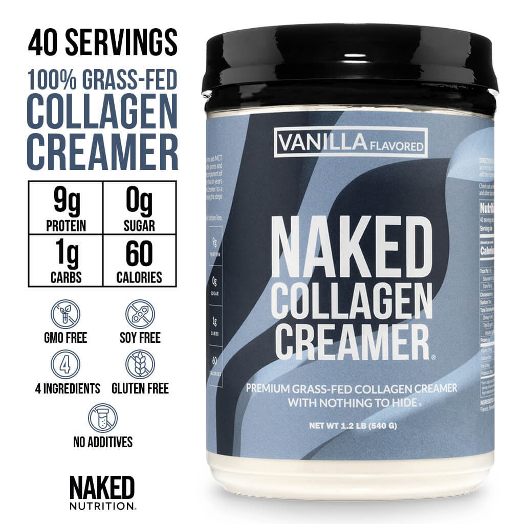 Vanilla Collagen Creamer - Vanilla Collagen Creamer for Convenient Coffee and Protein Drinks