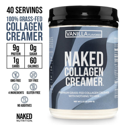 Vanilla Collagen Creamer - Vanilla Collagen Creamer for Convenient Coffee and Protein Drinks