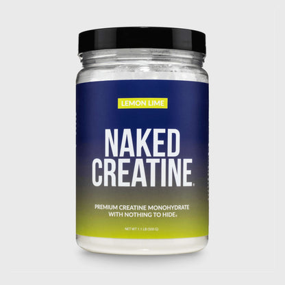 Lemon Lime Creatine Monohydrate Powder - Lemon Lime for Easy Workout Drink Mixing