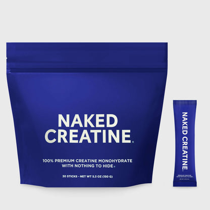 Creatine Travel Packets - Unflavored Sticks for Easy Workout Drink Mixing