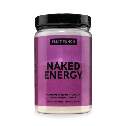 Fruit Punch Pre Workout Supplement - Fruit Punch for Easy Workout Drink Mixing