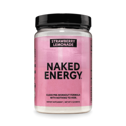 Strawberry Lemonade Pre Workout Supplement - Strawberry Lemonade for Easy Workout Drink Mixing