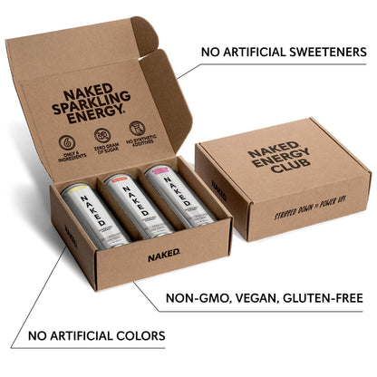 Sparkling Energy Sample Kits - Sample Pack for Convenient Everyday Nutrition