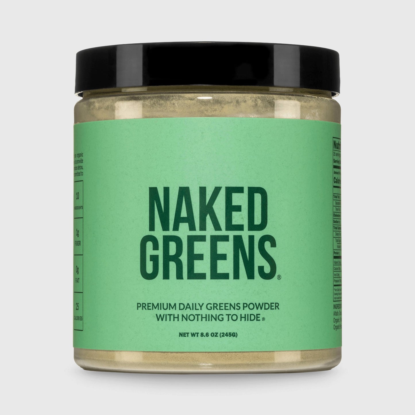 Organic Greens, Prebiotic and Probiotic Powder for Simple Everyday Nutrition Routines