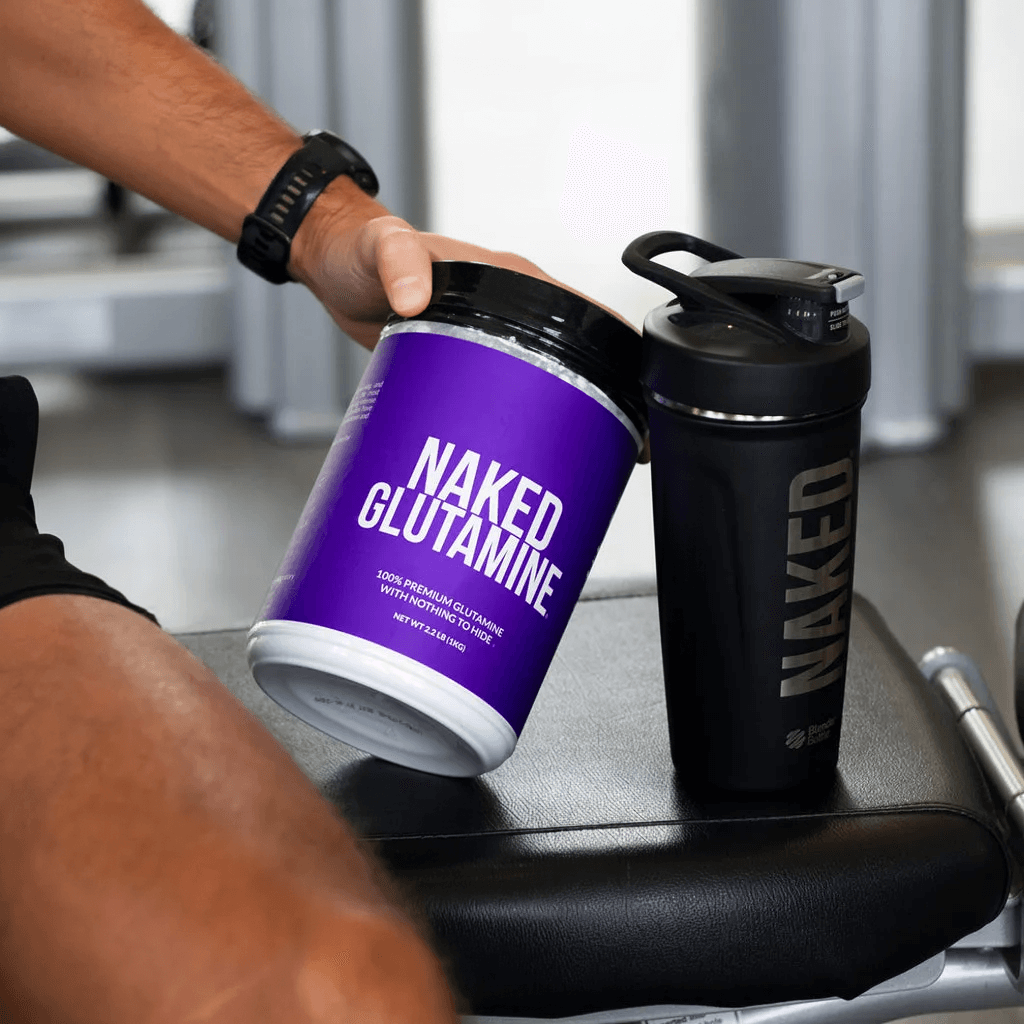 Glutamine Powder - 2.2LB for Easy Workout Drink Mixing