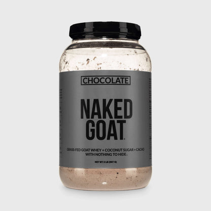 Chocolate Goat Whey Protein Powder - Chocolate for Smooth Everyday Protein Shakes
