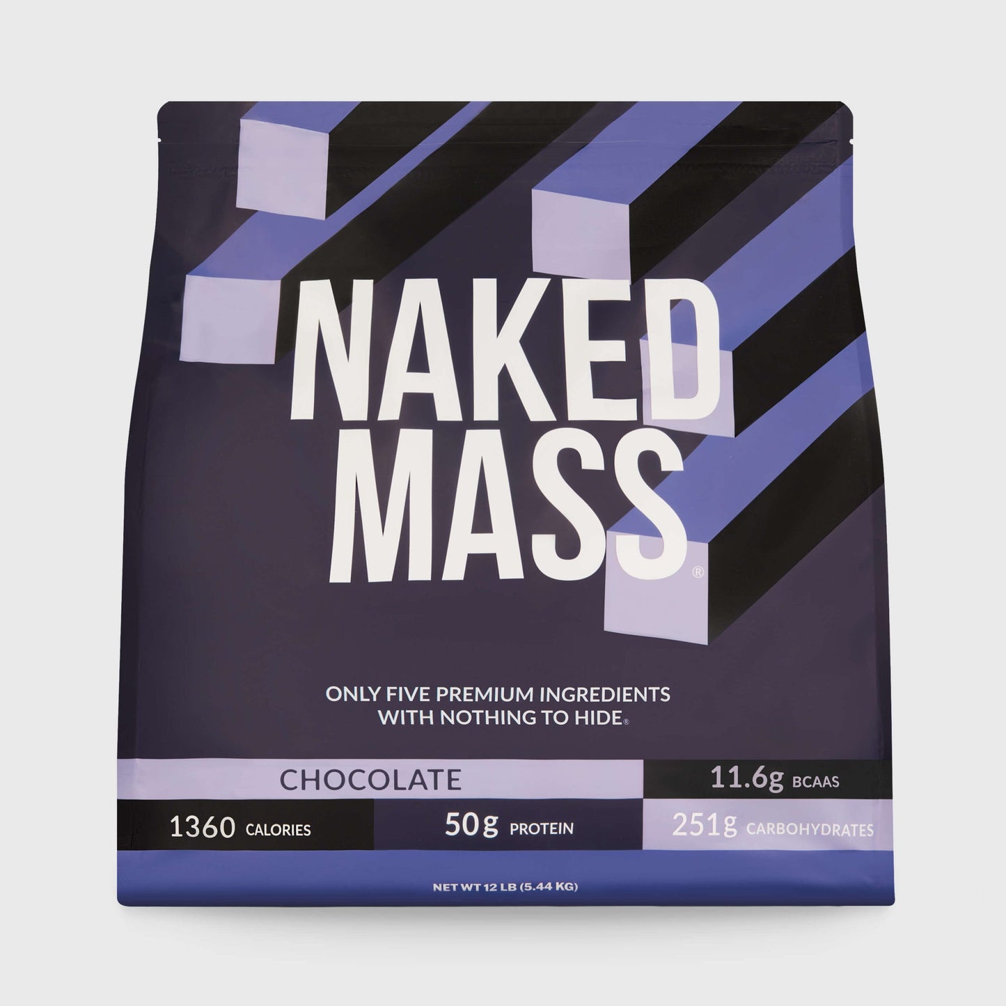 Chocolate Mass Gainer Protein Supplement - Chocolate 12LB for Convenient High - Calorie Nutrition Shakes