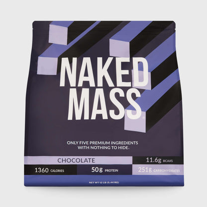 Chocolate Mass Gainer Protein Supplement - Chocolate 12LB for Convenient High - Calorie Nutrition Shakes