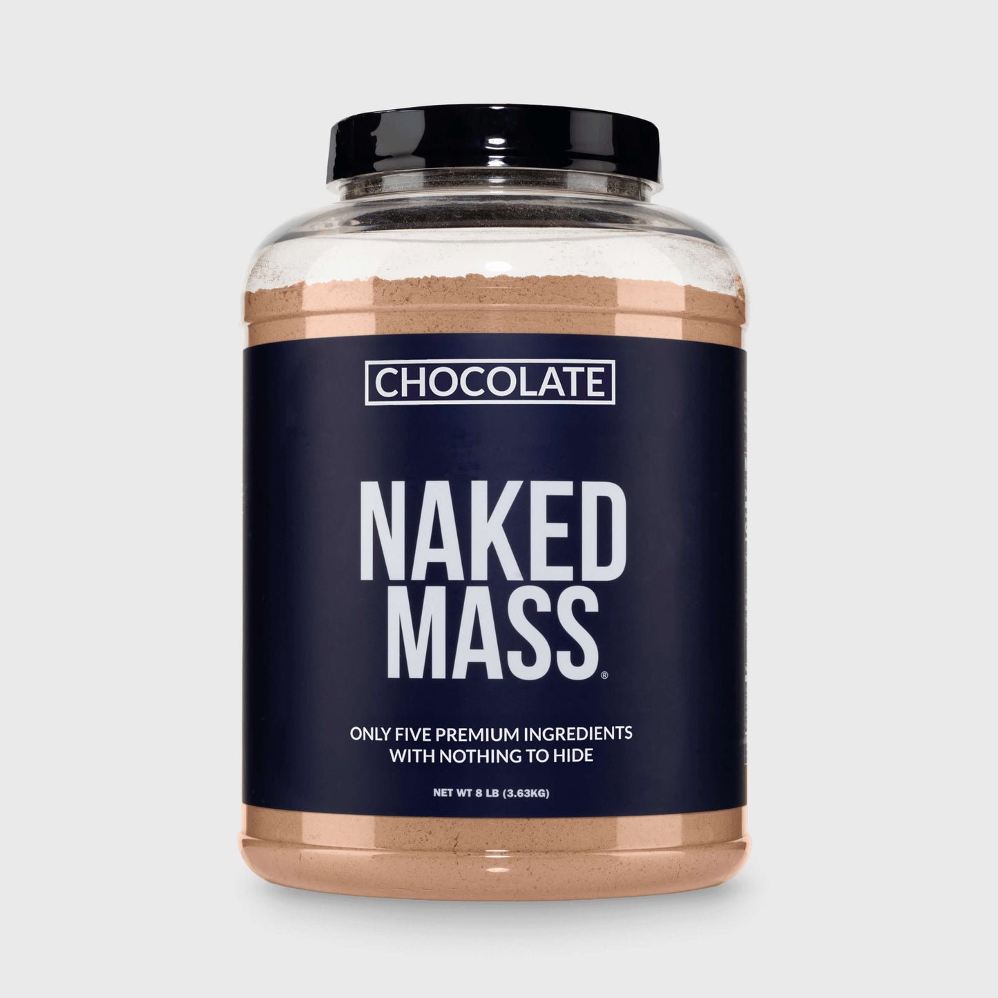 Chocolate Mass Gainer Protein Supplement - Chocolate for Convenient High - Calorie Nutrition Shakes