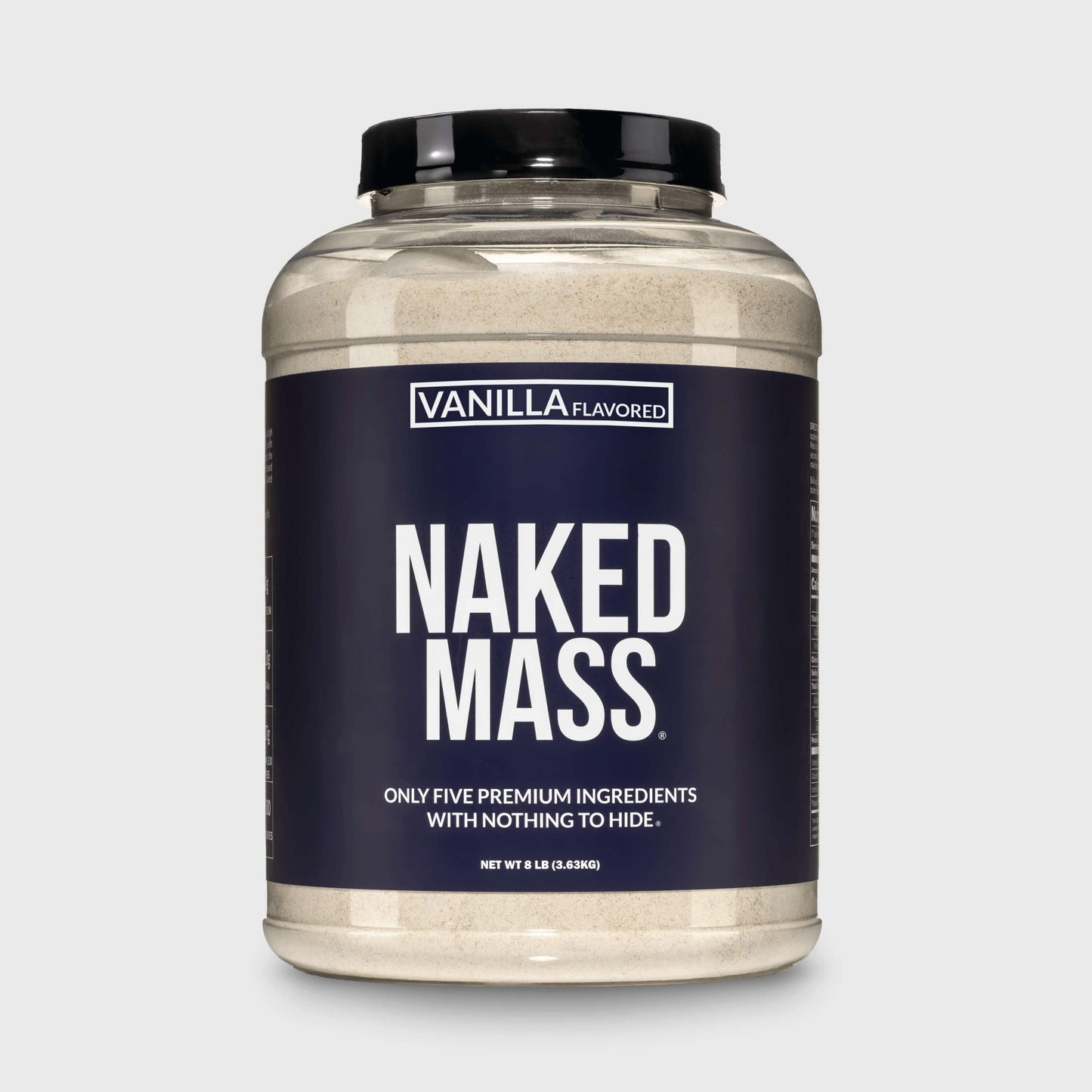 Vanilla Mass Gainer Protein Supplement - Vanilla for Convenient High - Calorie Nutrition Shakes