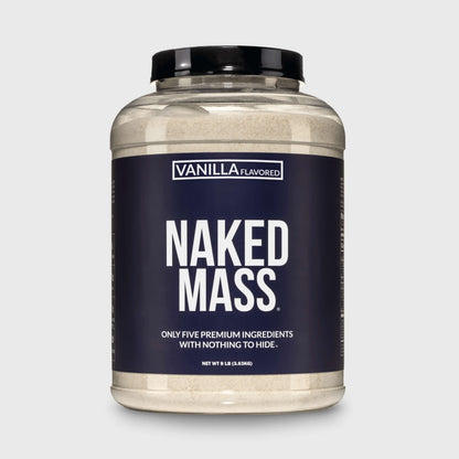 Vanilla Mass Gainer Protein Supplement - Vanilla for Convenient High - Calorie Nutrition Shakes