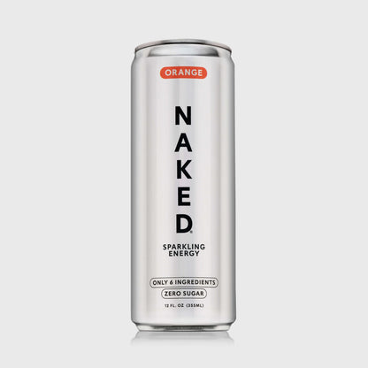 Orange Naked Sparkling Energy - Orange for Convenient Everyday Nutrition