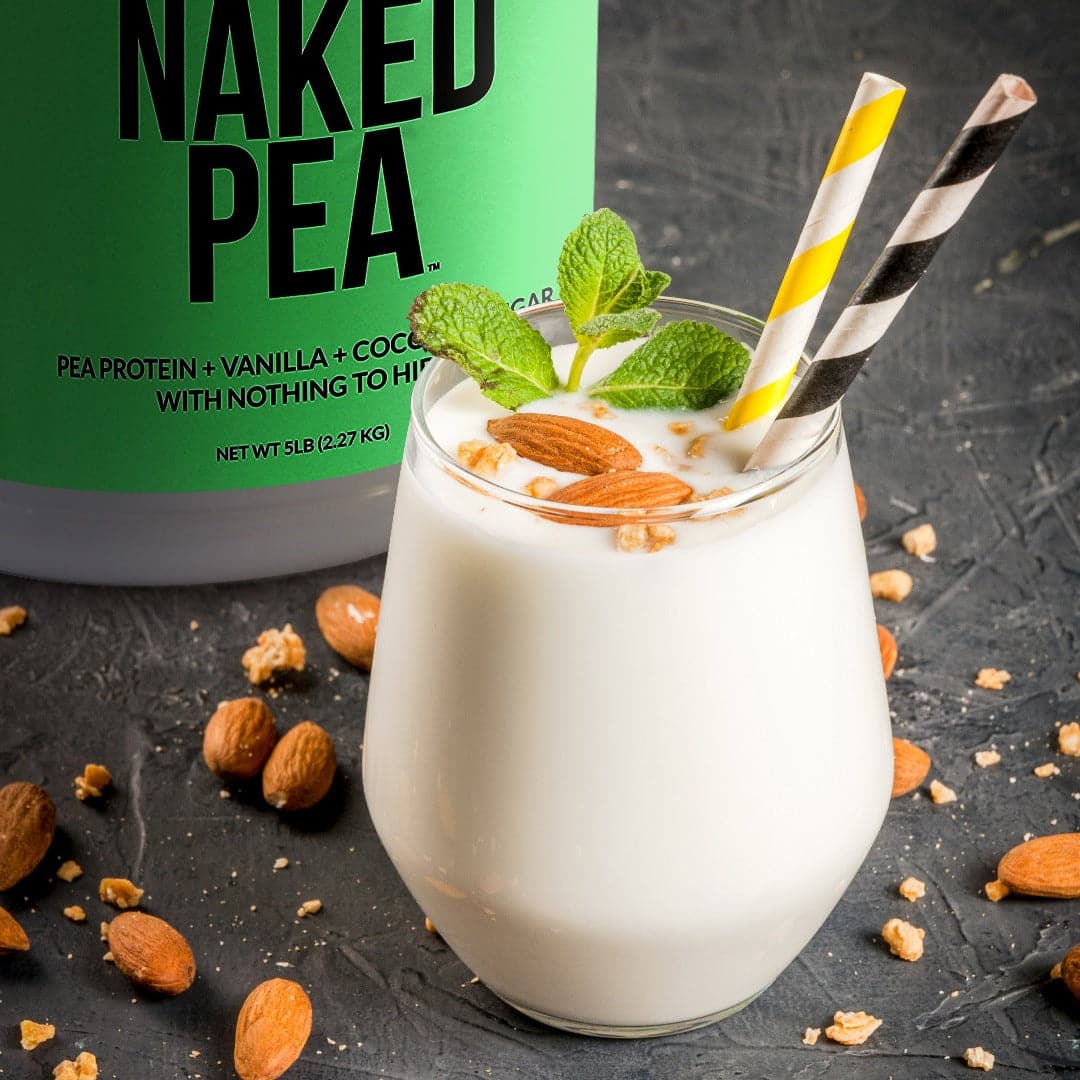 Vanilla Pea Protein Powder - Vanilla - Bulk Size for Smooth Everyday Protein Shakes