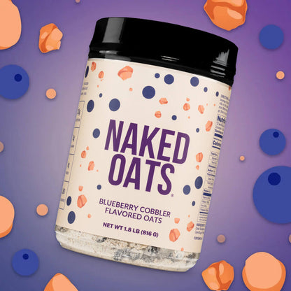 Blueberry Cobbler Protein Oats - Blueberry Cobbler for Easy Protein Breakfast Bowls