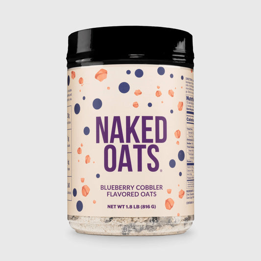 Blueberry Cobbler Protein Oats - Blueberry Cobbler for Easy Protein Breakfast Bowls