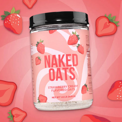 Strawberry Cream Protein Oats - Strawberry Cream for Easy Protein Breakfast Bowls