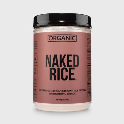 Organic Brown Rice Protein Powder 1lb - Unflavored 1LB for Smooth Everyday Protein Shakes