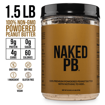 Powdered Peanut Butter - PB - 1.5 LB for Smooth Everyday Protein Shakes
