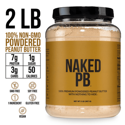 Powdered Peanut Butter - PB - 2 LB for Smooth Everyday Protein Shakes