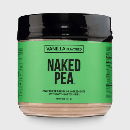 Vanilla Pea Protein Powder - Vanilla - Compact Size for Smooth Everyday Protein Shakes
