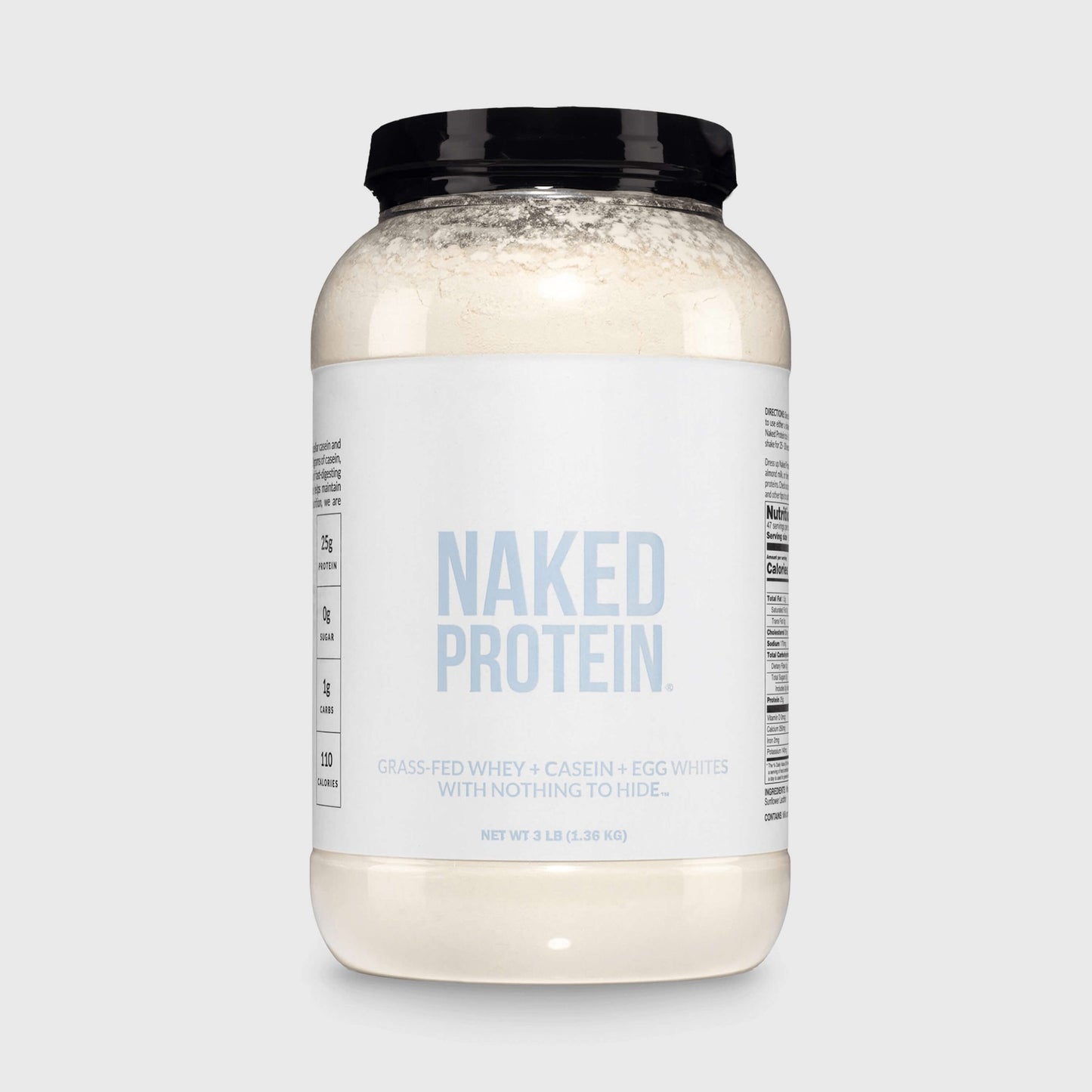 Protein Powder Blend - 3LB Egg Whey and Casein Protein Blend - 3LB for Smooth Everyday Protein Shakes