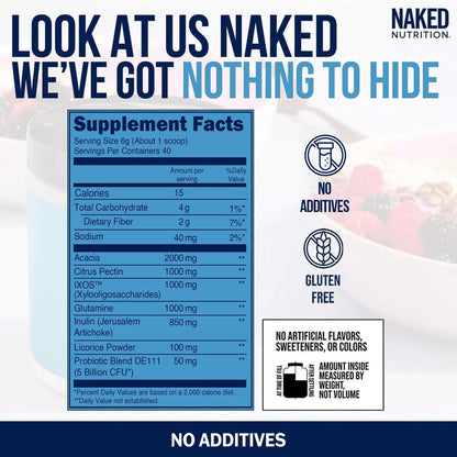 Prebiotic, Probiotic and Fiber Supplement for Simple Everyday Nutrition Routines