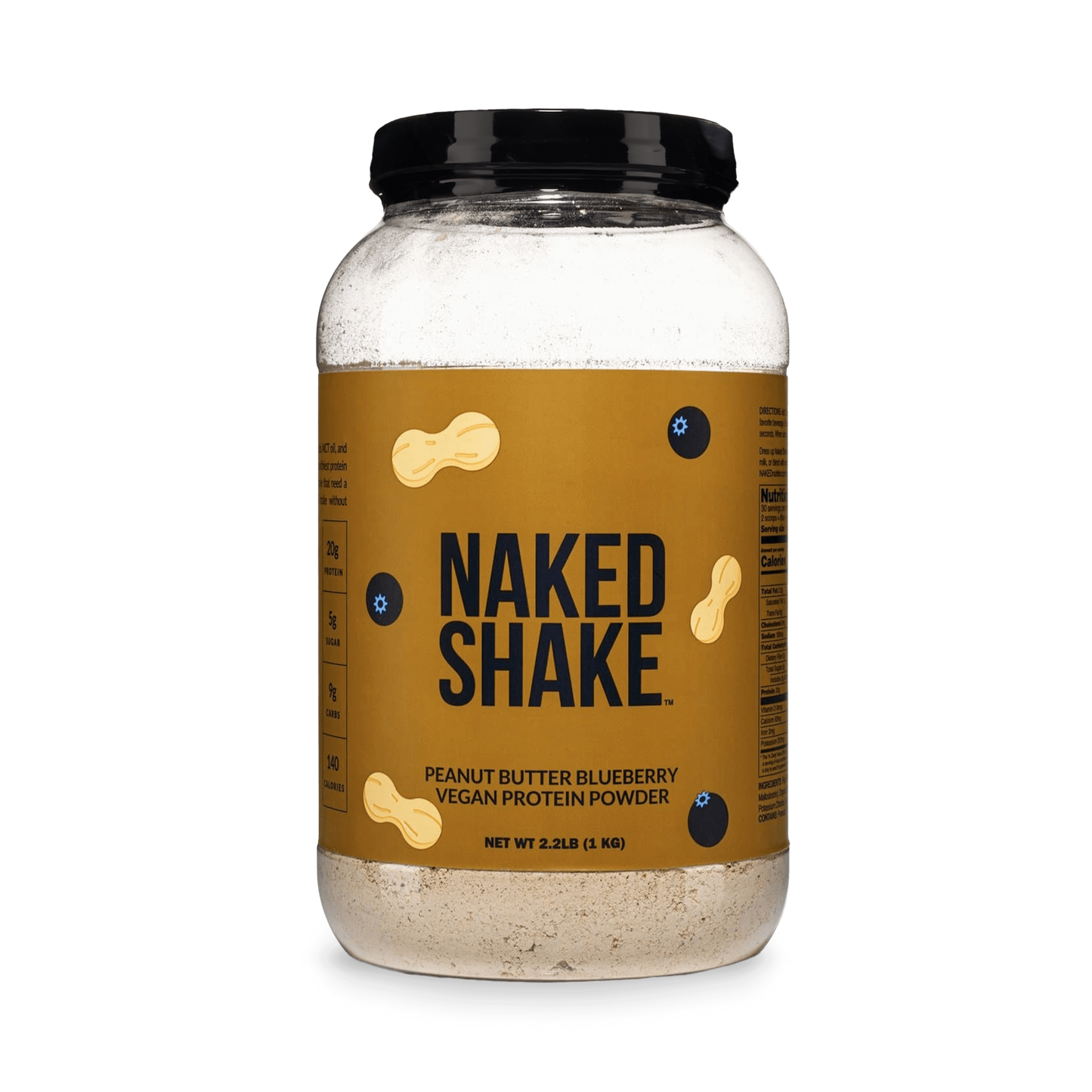 PB Blueberry Vegan Protein - PB Blueberry for Simple Everyday Nutrition Routines