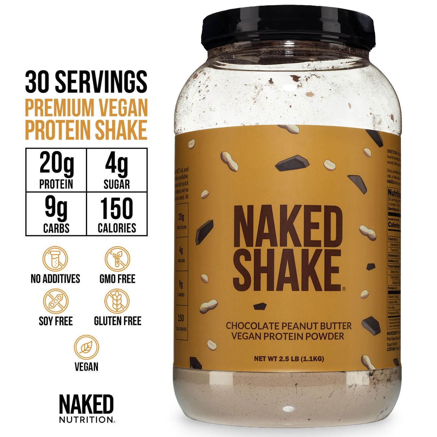 Chocolate PB Protein Shake - Chocolate Peanut Butter for Convenient Everyday Nutrition