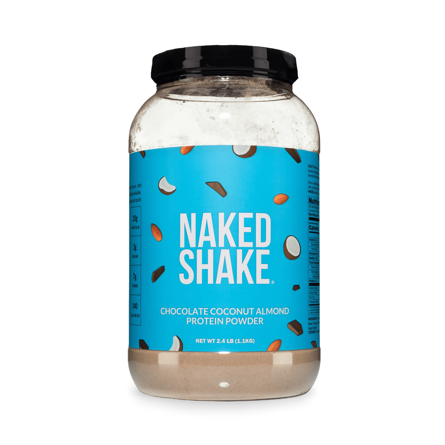 Chocolate Coconut Almond Protein Shake - Chocolate Coconut Almond for Convenient Everyday Nutrition