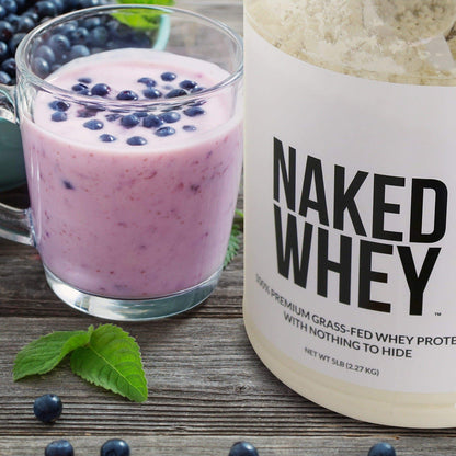 Strawberry Whey Protein Powder - Strawberry - Value Size for Smooth Everyday Protein Shakes