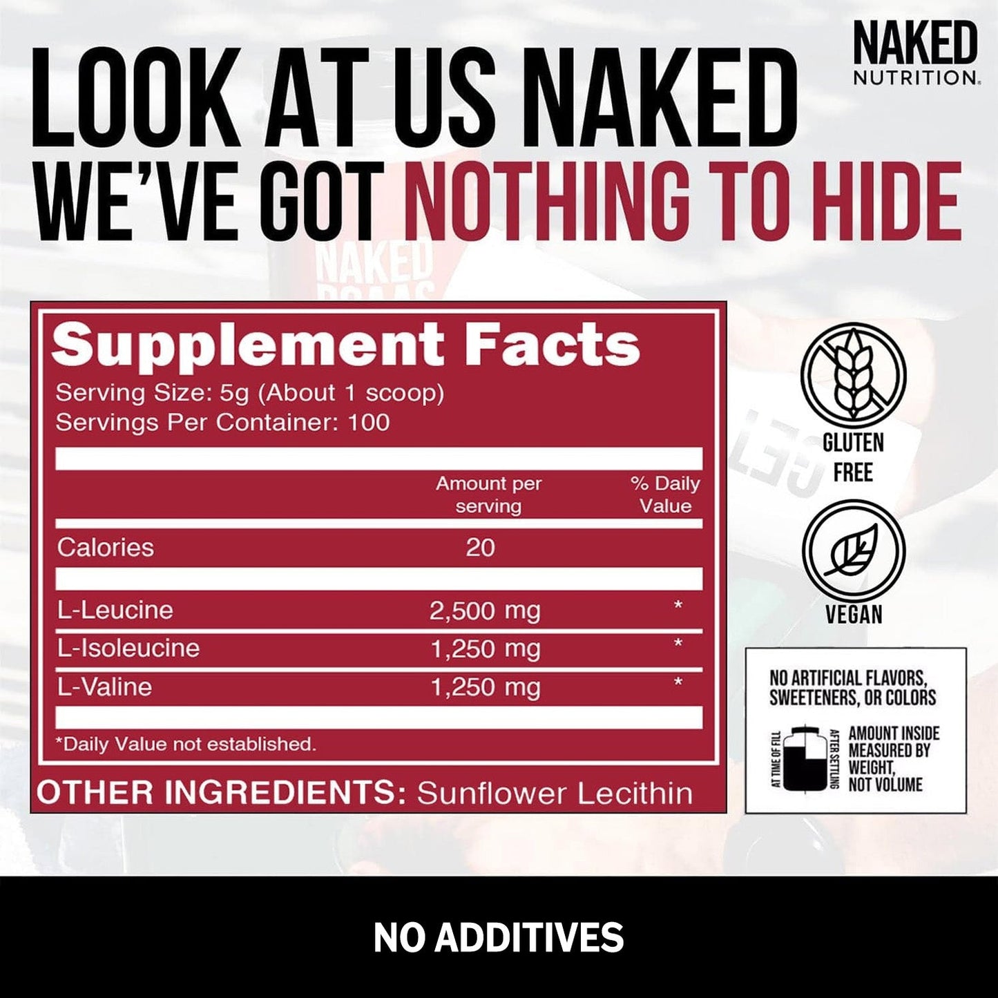 Branched Chain Amino Acids - Branched Chain Amino Acids for Easy Workout Drink Mixing