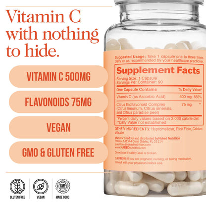 Daily Vitamin C Supplement - Vitamin C for Straightforward Everyday Nutrition