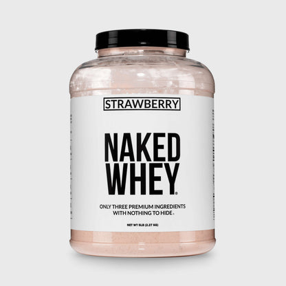 Strawberry Whey Protein Powder - Strawberry - Value Size for Smooth Everyday Protein Shakes