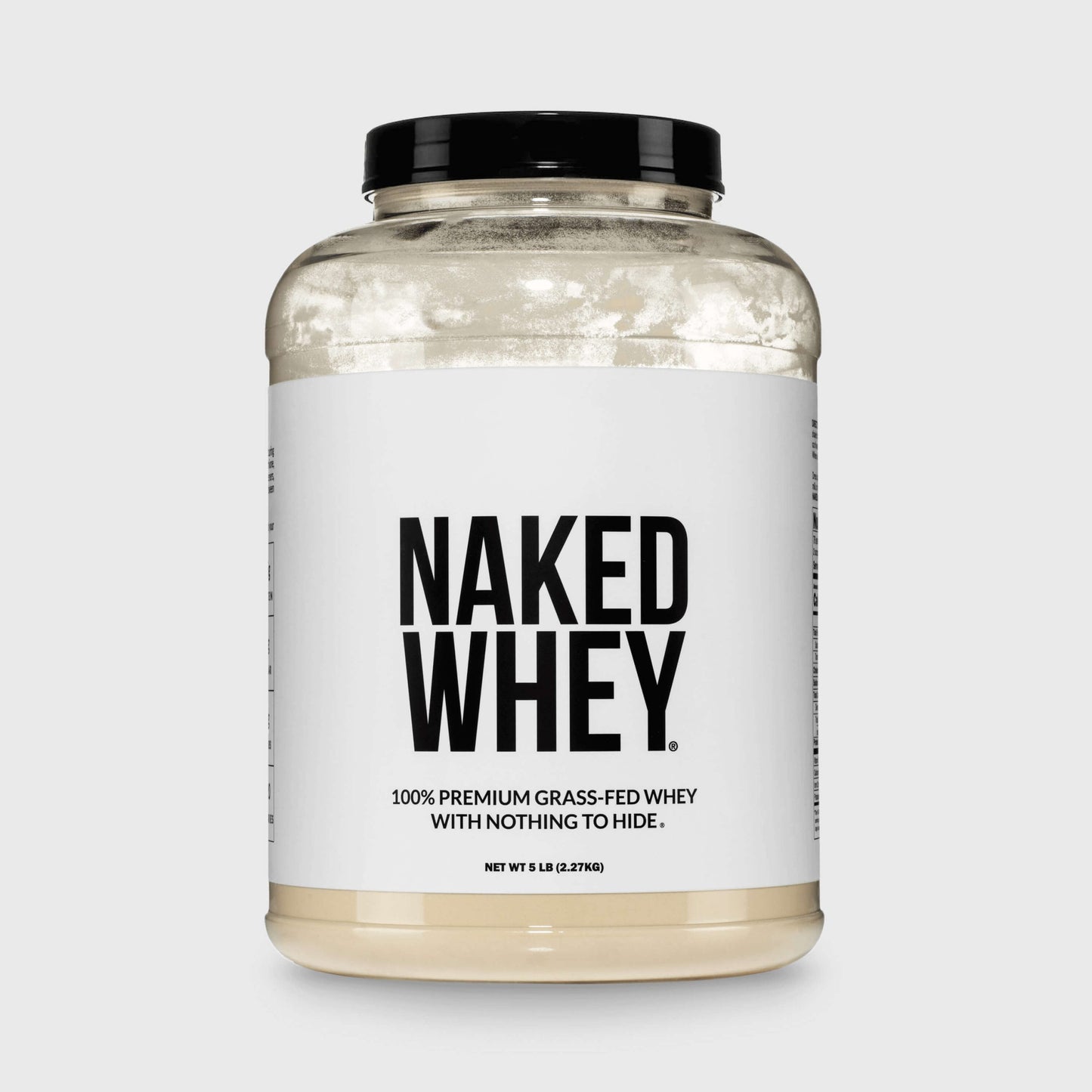 Grass Fed Whey Protein Powder - Unflavored - Bulk Size for Smooth Everyday Protein Shakes